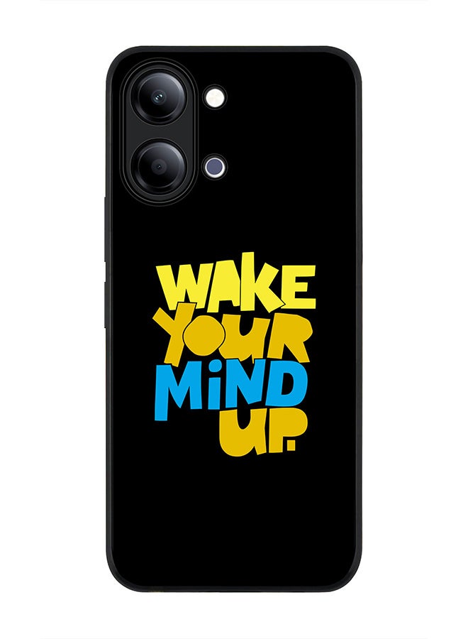 Stylizedd For vivo Y05 4G / Y6t 5G Case,Slim fit Camera Protection, Shockproof Thin Phone cover  - Wake your mind up - Image 1