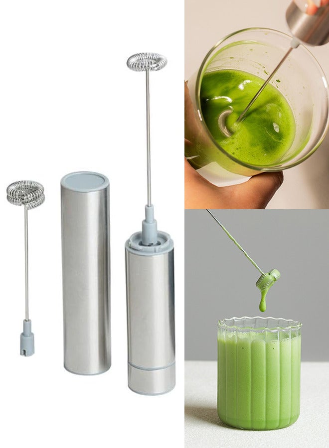 Matcha Electric Matcha Whisk and Milk Frother with Single and Double Frother Head Set - Barista Style Preparation for Matcha Green Tea Lattes - Image 1