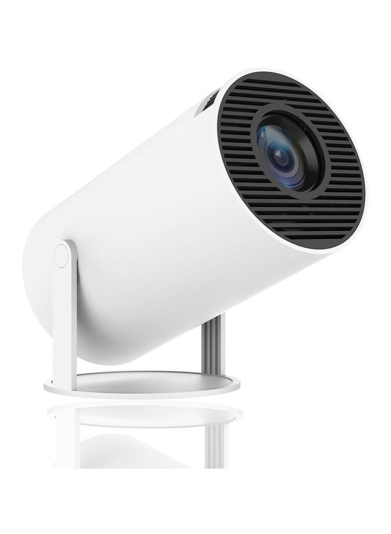 Portable Mini Projector 1080P Full HD – Android 11 Smart Projector with 5G WiFi & Bluetooth 5.0 | 180° Rotatable, Built-in Speakers, Compatible with TV Stick, HDMI, USB, PS5, iOS | Home Theater Indoor & Outdoor