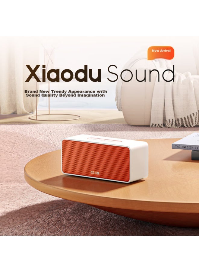 Small Xiaodu Sound Standard Edition Smart Speaker, High-quality Acoustics, Bluetooth Computer Desktop Speaker, Ai Intelligent Alarm Clock, Early Education Machine, Gift For Elderly And Children - Image 1