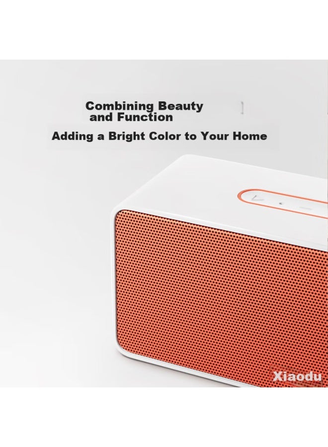 Small Xiaodu Sound Standard Edition Smart Speaker, High-quality Acoustics, Bluetooth Computer Desktop Speaker, Ai Intelligent Alarm Clock, Early Education Machine, Gift For Elderly And Children - Image 5