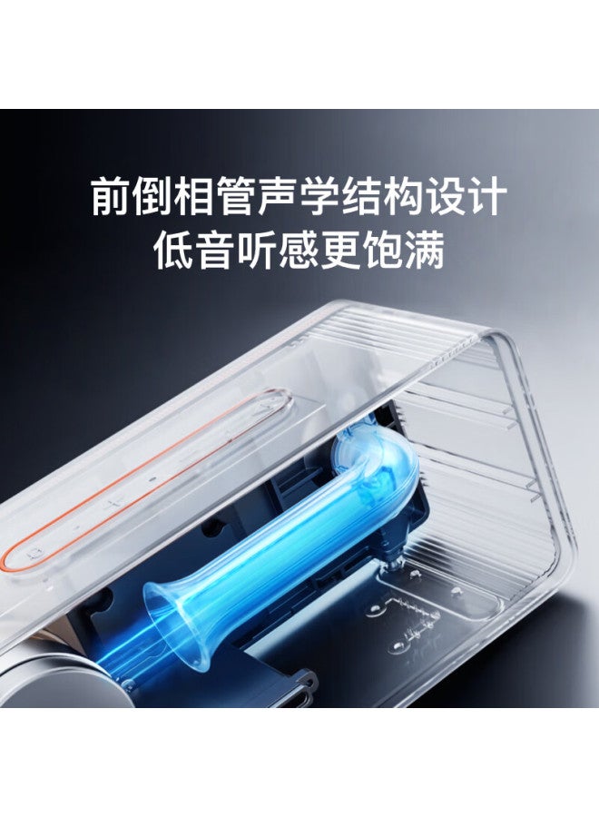 Small Xiaodu Sound Standard Edition Smart Speaker, High-quality Acoustics, Bluetooth Computer Desktop Speaker, Ai Intelligent Alarm Clock, Early Education Machine, Gift For Elderly And Children - Image 2