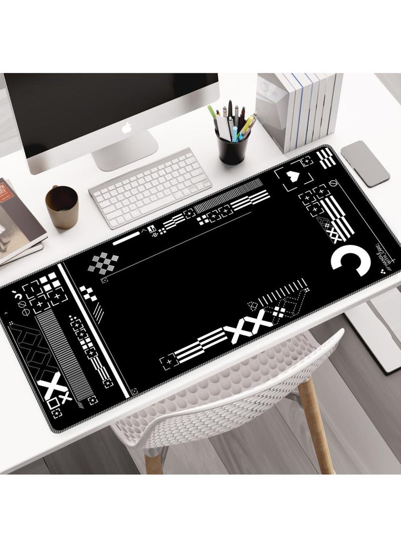 Y&D Exclusive For Esports Games Gaming Mouse Pad Extended Large Mat Desk Pad Stitched Edges Mousepad Long Mouse Pad And Non-Slip Rubber Base Mice Pad 900X400X3mm  - Image 1