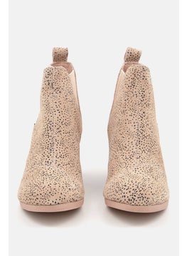 TOMS Women Kelsey Slip On Ankle Boot, Beige  - Image 3