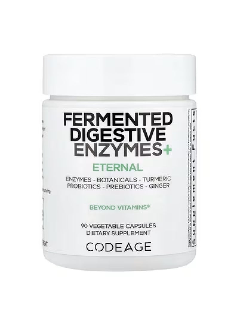 Codeage Fermented Digestive Enzymes+, 90 Vegetable Capsules