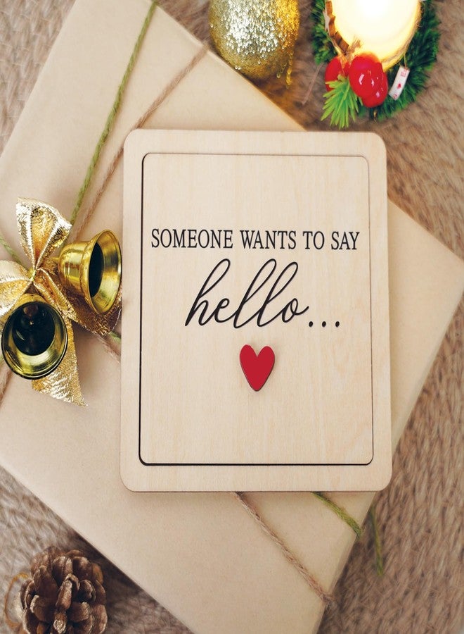 Hangwoous Pregnancy Announcement For Grandma, Grandparents - Ultrasound Picture Frame Surprise Box - Baby Announcement Sign - Baby Coming Soon Announcement - Pregnancy Reveal to Husband, Friends, Auntie, Uncle - Image 5
