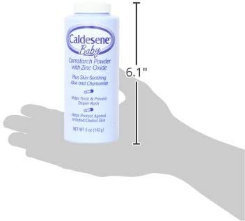 Caldesene Cornstarch Baby Powder with Zinc Oxide TalcFree Baby Powder 5 Oz 2 Pack - Image 4