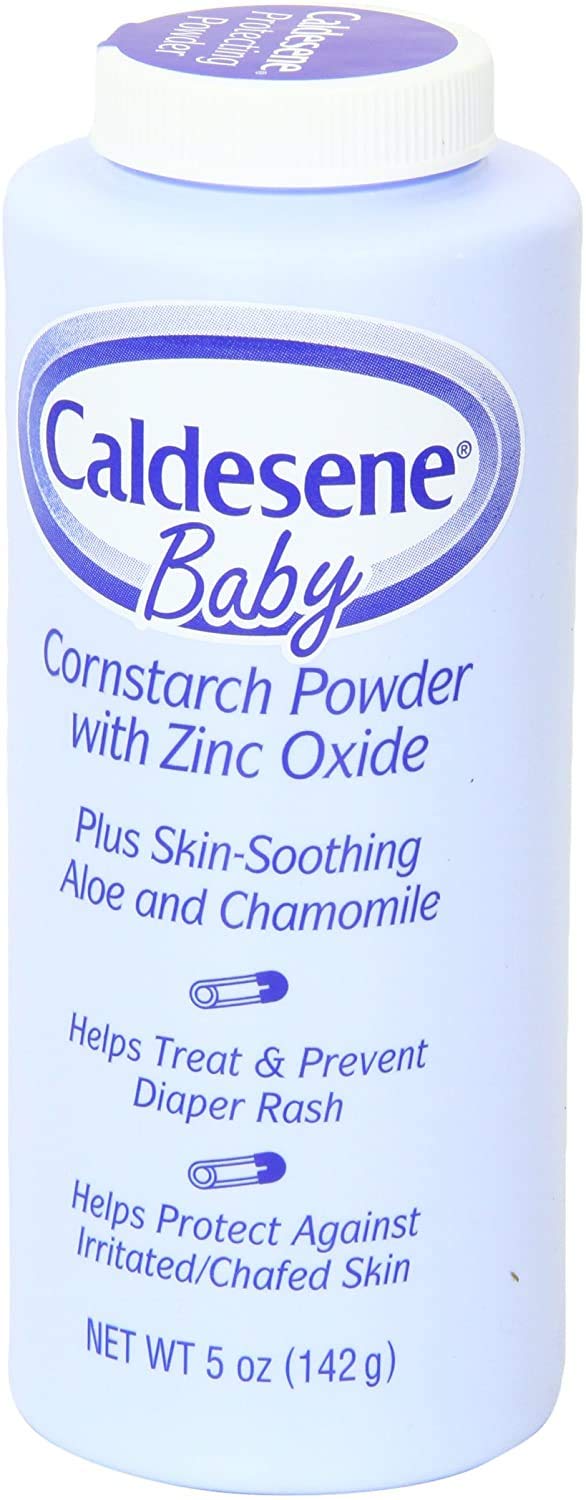 Caldesene Cornstarch Baby Powder with Zinc Oxide TalcFree Baby Powder 5 Oz 2 Pack - Image 2