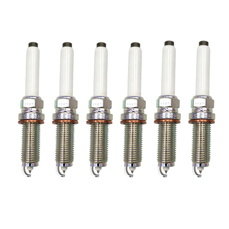 Toiumops Spark Plug for Mercedes-Benz C300 C350e GLA250 GLC300 GLC350e E300 Metris SLC300, 4/6Pcs Iridium Spark Plug,6Pcs - Image 1