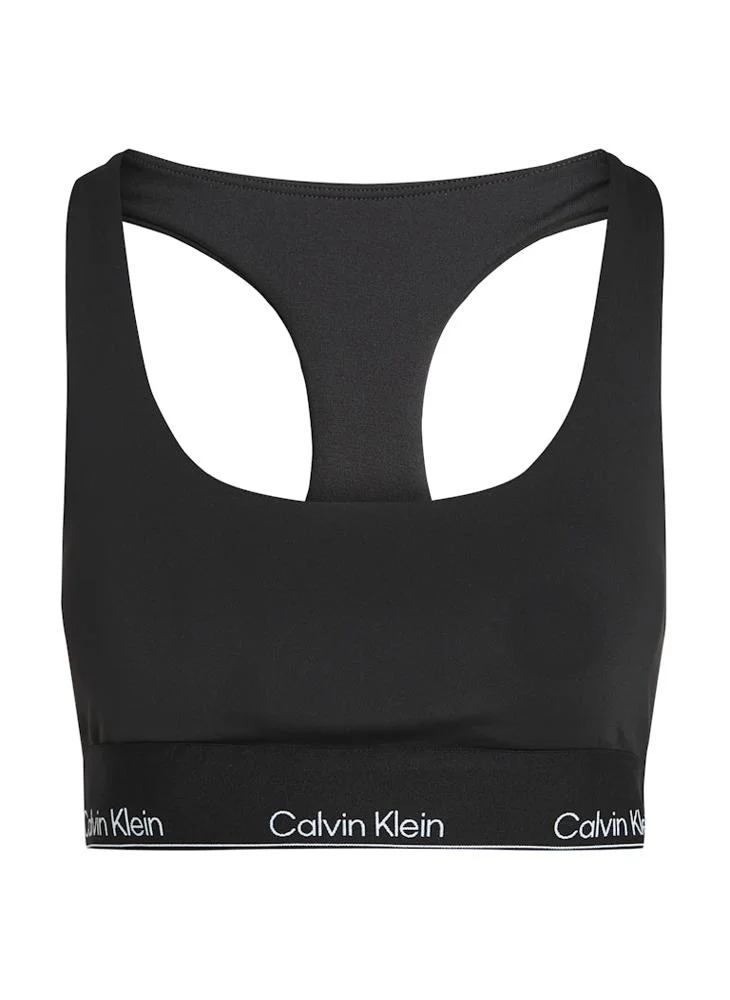 Calvin Klein Sports Logo Medium Support Bra