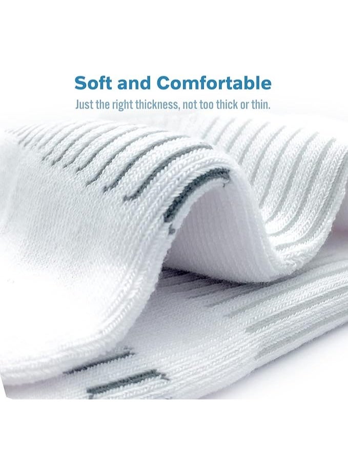 BERING Women's Athletic Running Cushioned Ankle Socks (6 Pairs) - Image 4