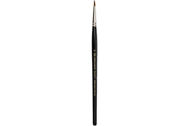 Winsor Newton Winsor & Newton Series 7 Kolinsky Sable Brush, Round SH #0 - Image 1