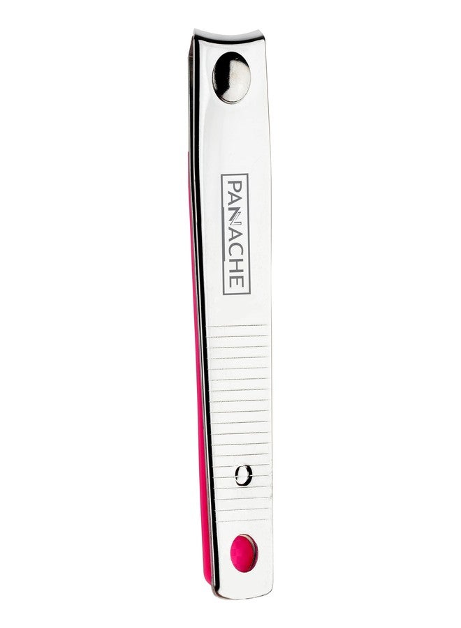 Panache Anti Skid Nail Clipper, Flush Pink - Image 2