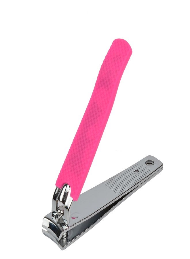 Panache Anti Skid Nail Clipper, Flush Pink - Image 3