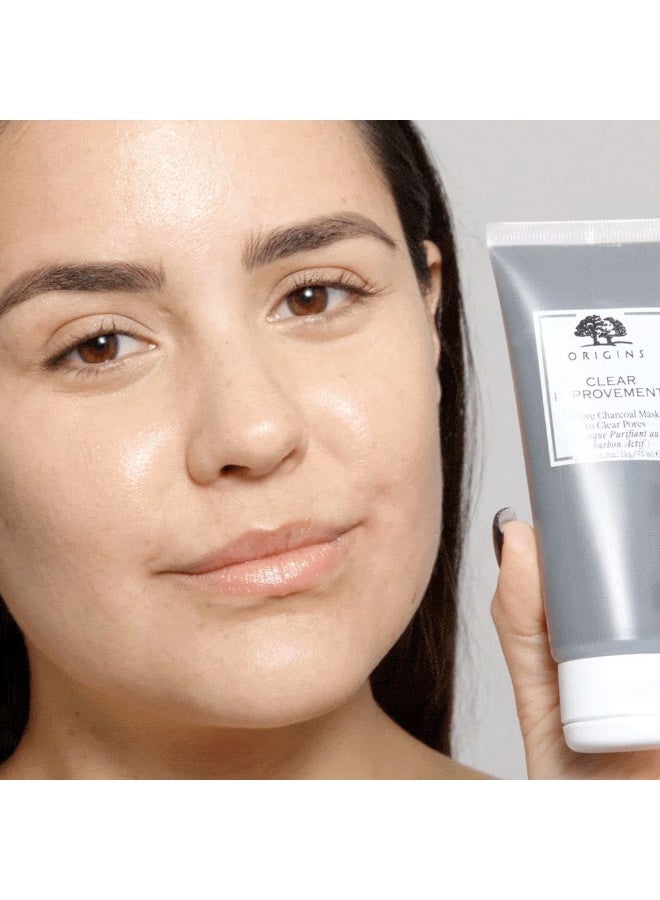 Origins Clear Improvement Active Charcoal Mask to Clear Pores 75ml - Image 2