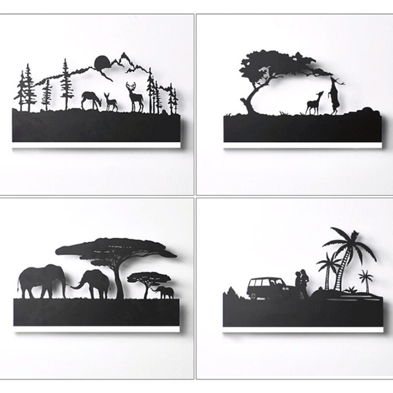 220V Personality Bedside Lamp Animal Wall Light Decorative Wall Lamp Deer Murals for Living Room Bedroom Aisle Corridor - Image 2