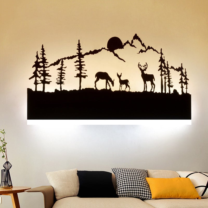 220V Personality Bedside Lamp Animal Wall Light Decorative Wall Lamp Deer Murals for Living Room Bedroom Aisle Corridor - Image 5