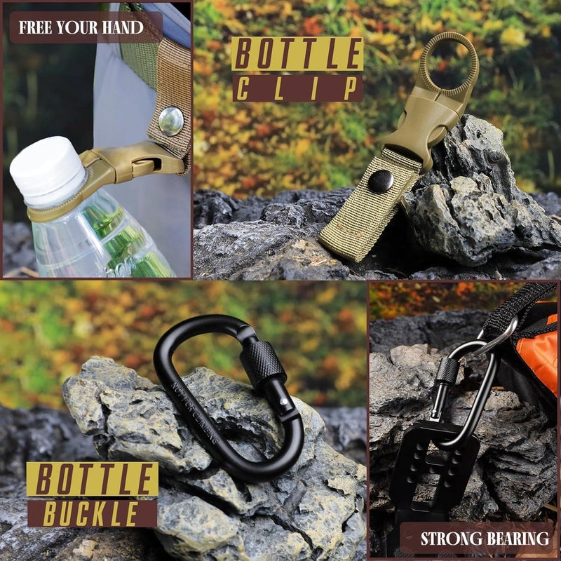 TRSCIND Gifts for Men Husband Dad Valentines Day, Survival Kit, Emergency Survival Gear and Equipment 14 in 1, Anniversary Birthday Gifts for Him Boyfriend, Hunting Fishing Camping Accessories, Cool Gadget - Image 5