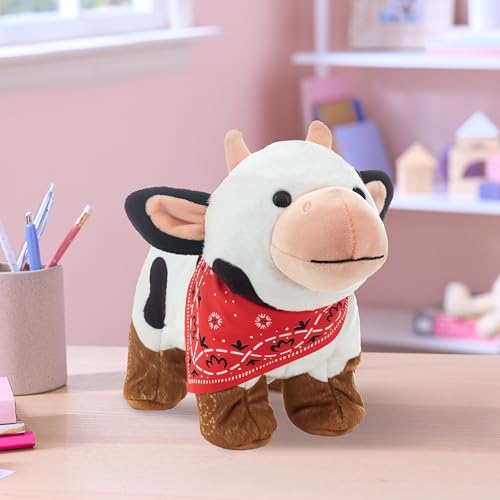 Hallmark Singing Cow Plush Toy with Motion Boot Scootin Boogie Gift for Kids Friends Animal Lovers Easter Gifts for Kids - Image 5
