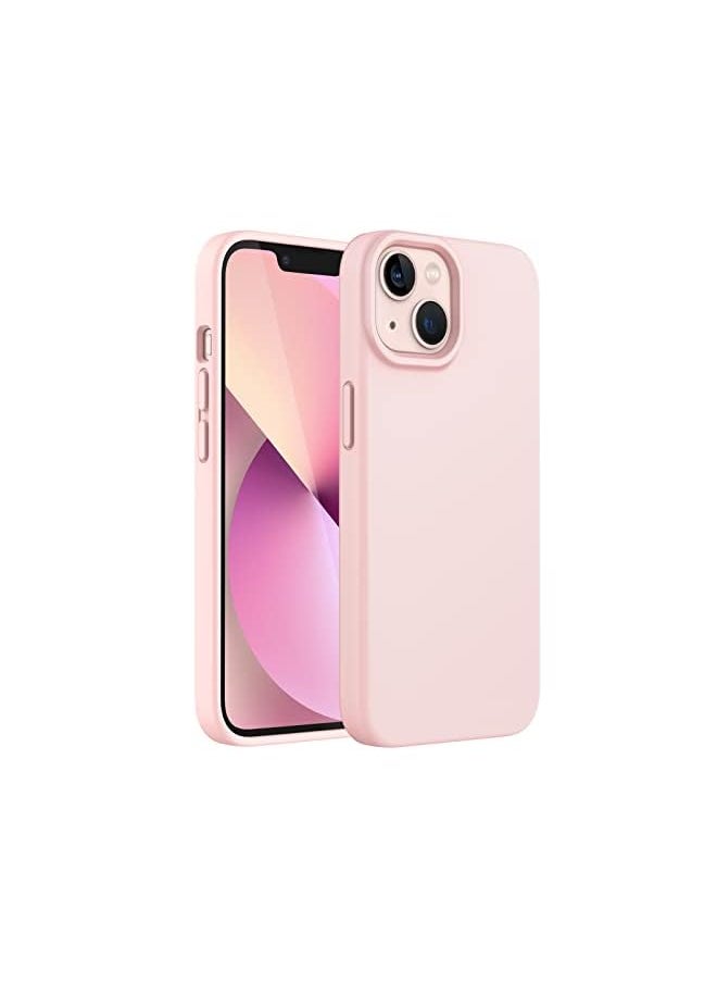 Jetech Silicone Case for iPhone 13 6.1-Inch, Silky-Soft Touch Full-Body Protective Phone Case, Shockproof Cover with Microfiber Lining (Pink)  - Image 2