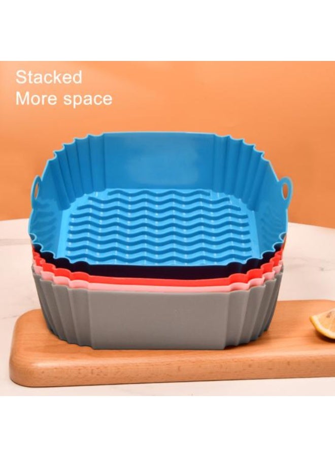 Reusable Silicone Air Fryer Liner – Heat Resistant Non-Stick Basket Insert - Image 1