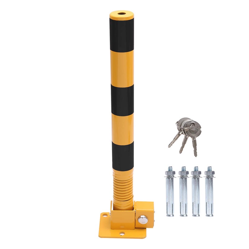 TOPWAY قفل موقف السيارات TOPWAY بولارد YLW-أحمر 600 مم مع زنبرك… - Image 1