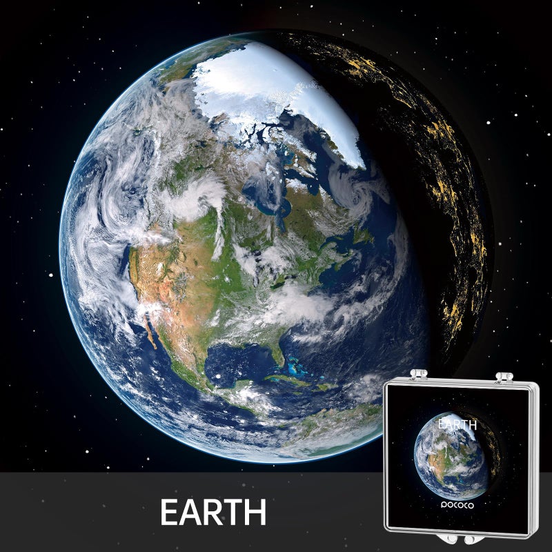 POCOCO Immersive Planet Series Discs, 5K Resolution, Realistic Patterns, 8 Pieces - Image 3