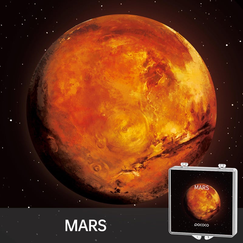 POCOCO Immersive Planet Series Discs, 5K Resolution, Realistic Patterns, 8 Pieces - Image 4