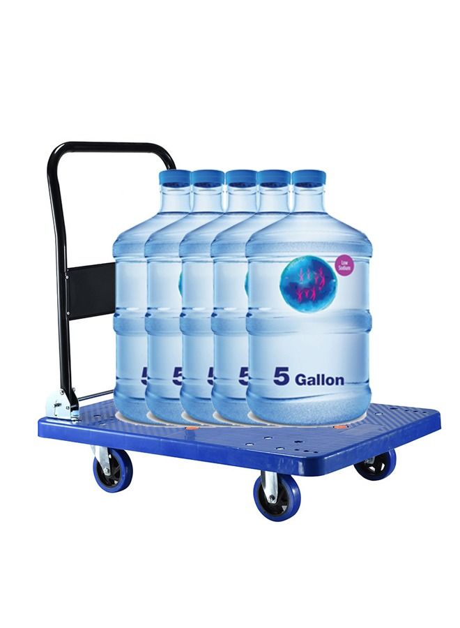 NKX Portable Folding Plastic Trolley (Up to 150 kg) 72X48 CM - Image 4