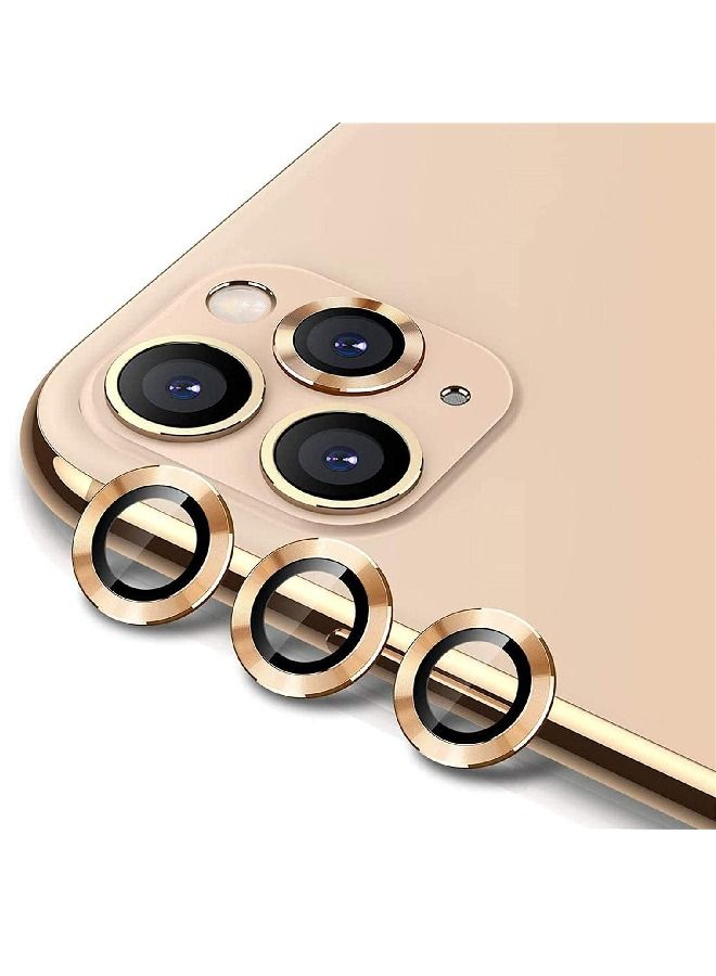 Zolo Anti Scratch HD Premium Tempered Camera Lens Protector for iPhone 12 PRO MAX Gold 
