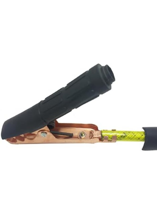 كابل توصيل بطارية سيارة عالي الجودة – سلك قوي مع مشبك يدوي – طول 2 متر للاستخدام الآمن - Image 3