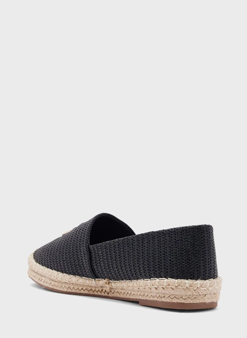 ELLA Tassel Detail Quilted Espadrille