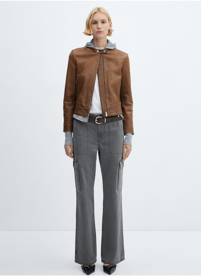 MANGO - High Waist Jeans - Image 1