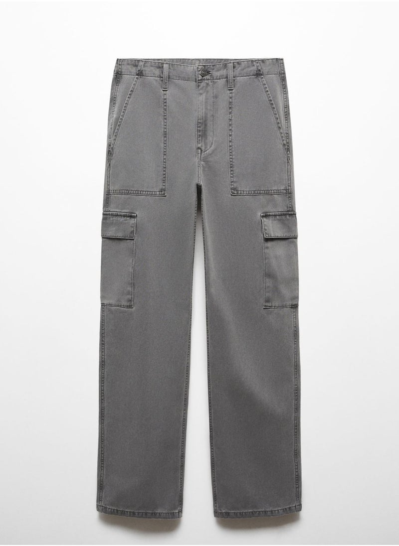 MANGO - High Waist Jeans - Image 1