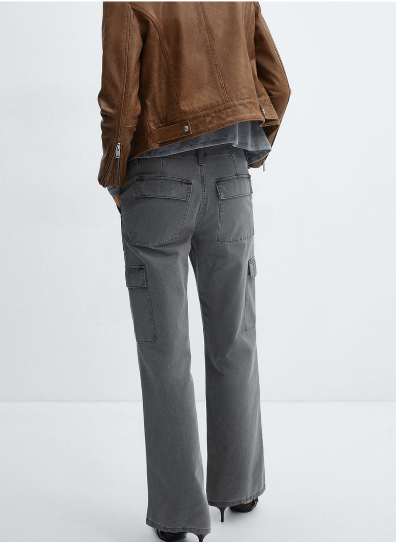 MANGO - High Waist Jeans - Image 1
