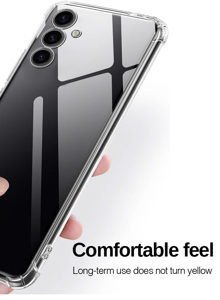 TPU Bumper Corners With Hard PC Case Cover For Samsung Galaxy S23 FE 5G 2023 Clear