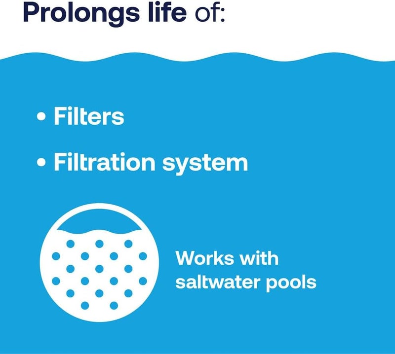 HTH 67227 Swimming Pool Care Filter Cleaner, Quickly and Effectively Cleans and Prolongs Life of Pool Filter, Improves Filtration Efficiency, Compatible with All Filter Types, 32oz - Image 4