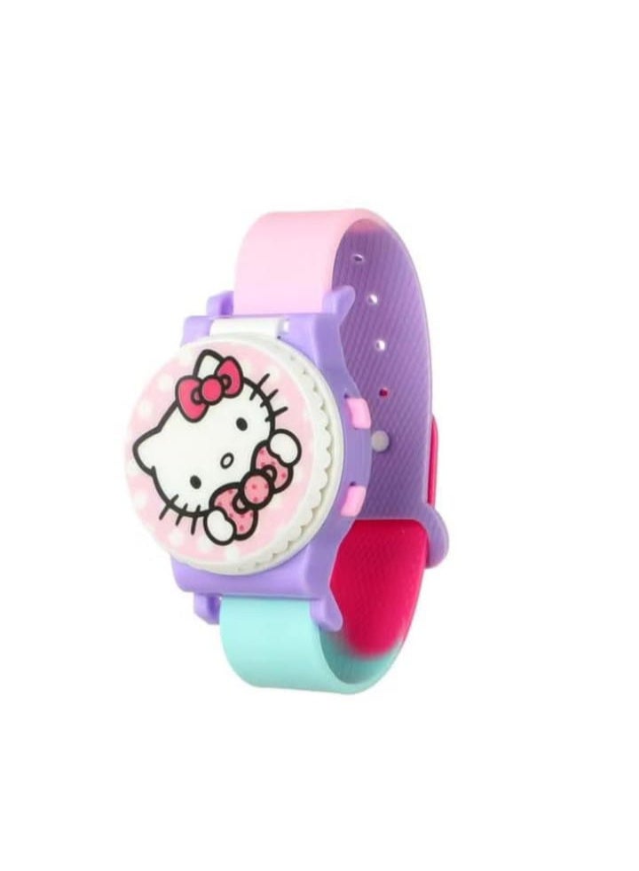 ساعة رقمية يدوية على شكل رسوم متحركة للأطفال