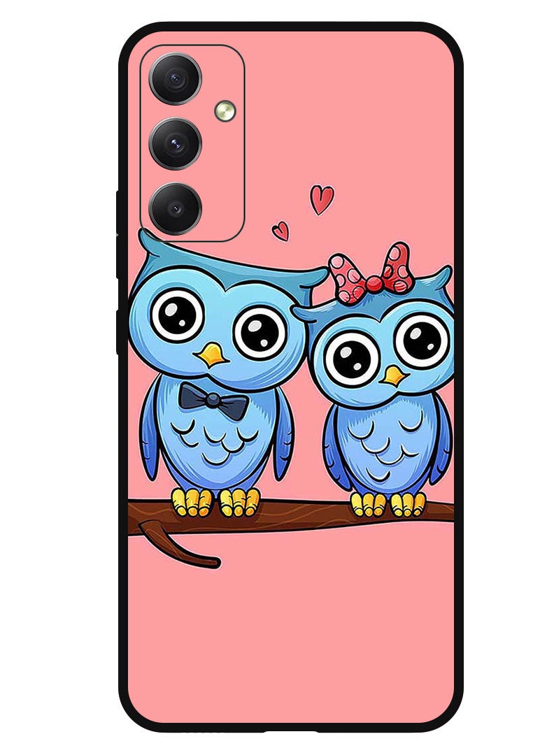 Theodor Protective Case Anti Scratch Shock Proof Bumper Cover For Samsung Galaxy F14 Love Birds - Image 1