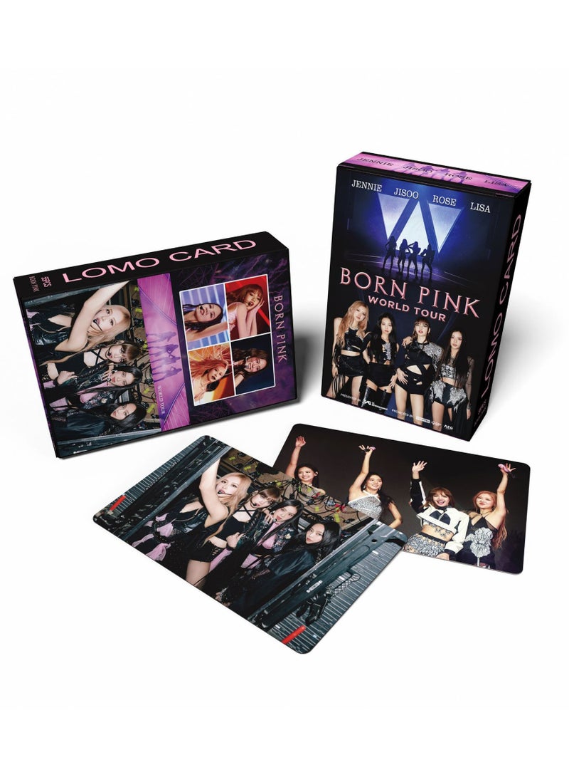 NIBEMINENT 55 Pcs Kpop BlackPink Lomo Cards Card For Fans Collection Gifts - Image 2