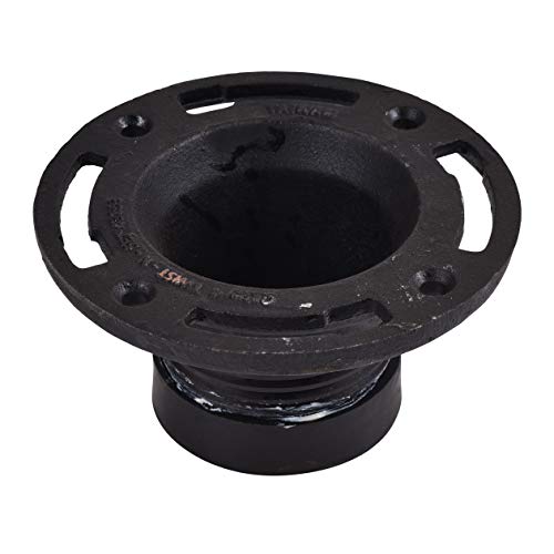 Oatey 4 in. Cast Iron Twist-N-Set closet flange - Image 2