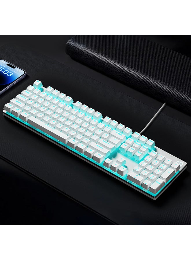 Mechanical Keyboard And Mouse Set Mouse E-sports Game Laptop Keyboard Desktop Boys And Girls Office