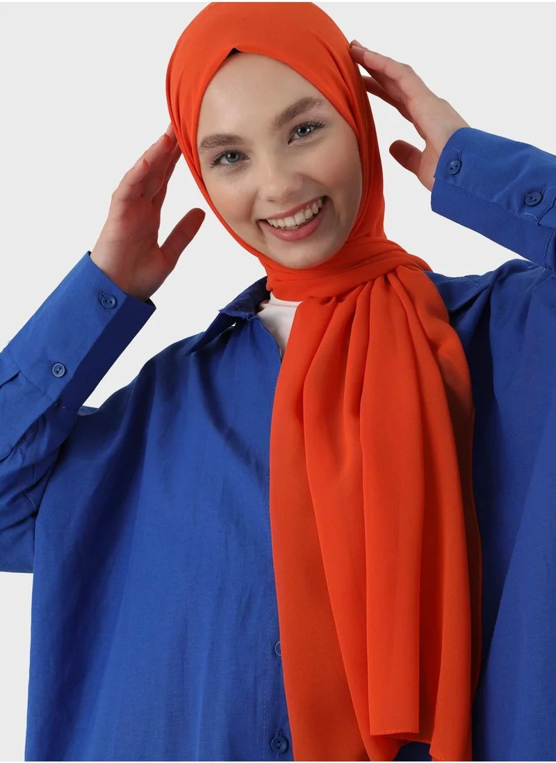 Tuva Shawl by Modanisa Chiffon Lightweight Scarves