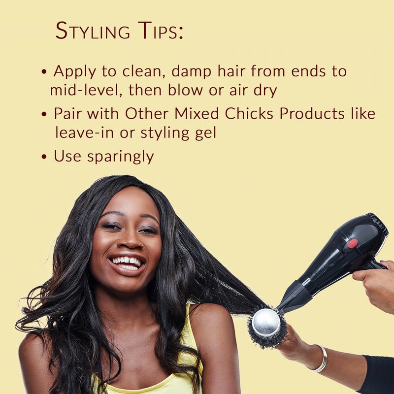 Mixed Chicks Gloss and Shining Hair Silk - Shine, Smooth & Finish, 1.7 oz - Image 4