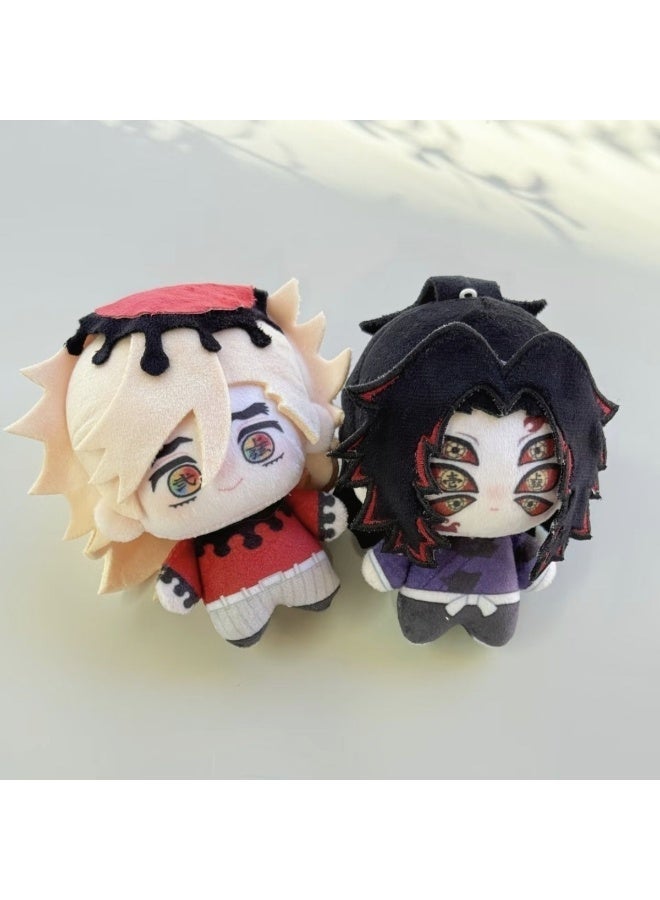 general Demon Slayer Douma attribute 10cm Cotton Doll Two-dimensional Doujin Doll doll pendant gift - Image 3