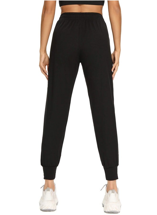 FULLSOFT - Sweatpants For Womenwomens Joggers With Pockets Lounge Pants For Yoga Workout Running (Blackxxlarge) - Image 1