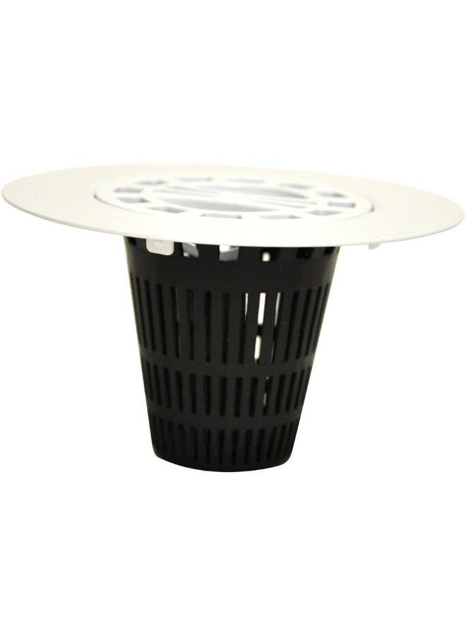 DANCO Hair Catcher for Stand-Alone Shower Drain Cover | 3-inch Shower Drain Openings | Strainer Snare | White - Image 4