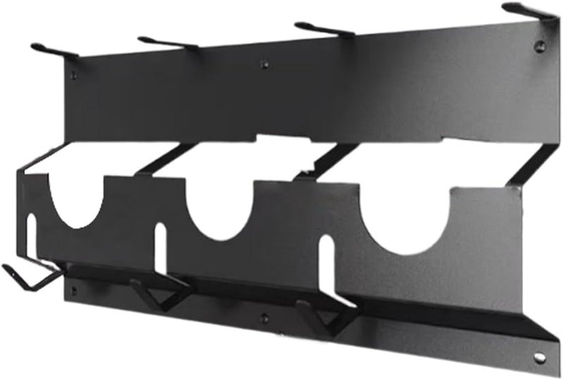 حامل مطحنة الزاوية المثبت على الحائط مع علاقة الحبل وخطاطيف لتخزين الأدوات الكهربائية - Image 1