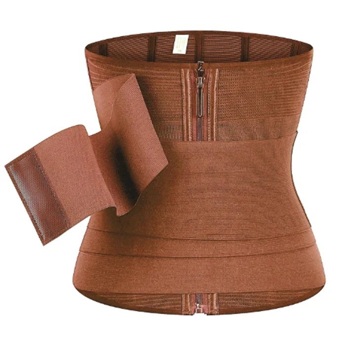 Bluejw Women's Plus Size Waist Trainer Corset Cincher Body Shaper Girdle Trimmer for Slimming, Waist Trimmers Included - Image 4