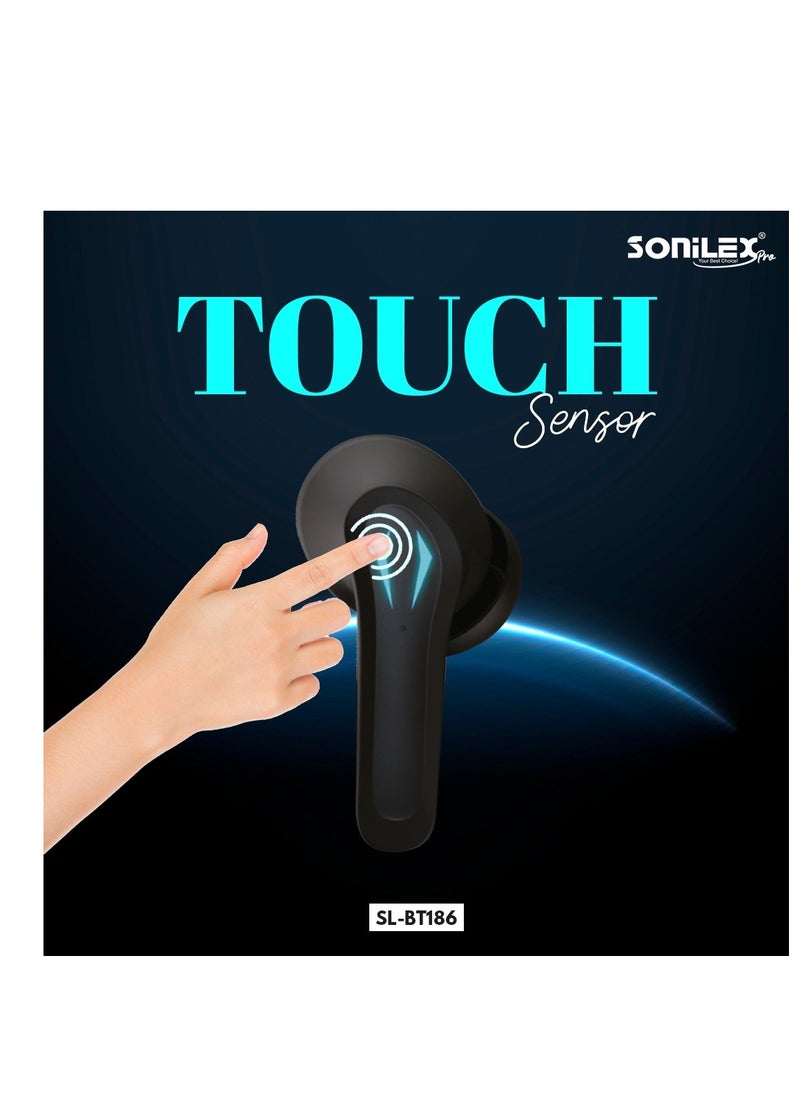 SOniLEX - Sonilex SL-BT186 Jawbeats  RGB light Gaming Wireless Earbuds - Image 1